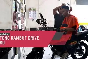 Potong rambut Drive Thru 