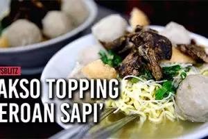 Bakso ber topping ‘jeroan’, laku 1000 porsi setiap hari