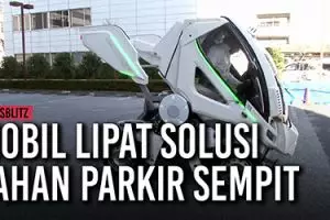 Mobil lipat canggih ini bisa jadi solusi lahan parkir sempit