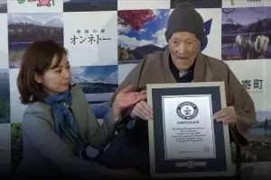 Masazo Nonako, manusia tertua di dunia asal Jepang berusia 112 tahun