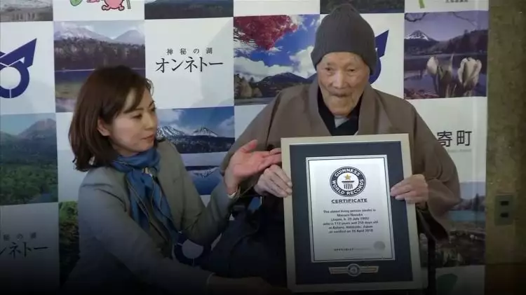 Masazo Nonako, manusia tertua di dunia asal Jepang berusia 112 tahun