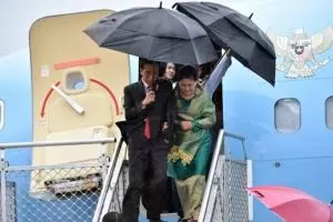 Perjalanan cinta Presiden Jokowi dan Iriana berawal dari pinggir kali