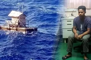 Mengharukan, ini kisah Aldi Novel 3 bulan bertahan hidup di lautan