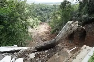 Ini kondisi terkini makam Raja Imogiri yang terkena longsor