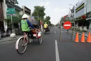 Suasana Malioboro bebas kendaraan tiap Selasa Wage