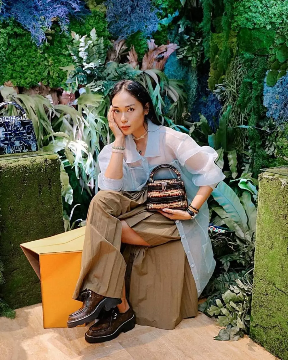  Merawat kecantikan ala Ayla Dimitri © 2020 brilio.net