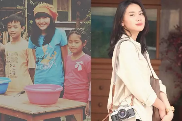 Koki cilik dulu dan kini © Instagram Koki cilik dulu dan kini © Instagram