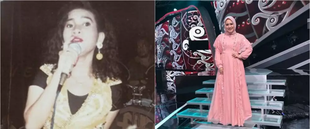 Potret dulu vs kini pedangdut hits 90-an © 2021 brilio.net