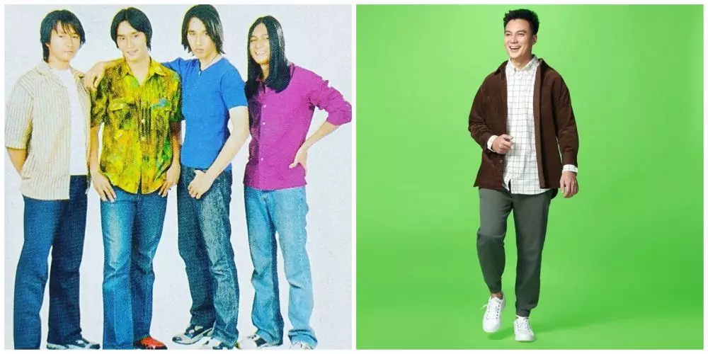 Potret dulu dan kini Baim Wong © Istimewa