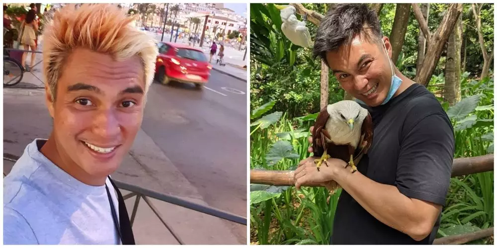 Potret dulu dan kini Baim Wong © Istimewa