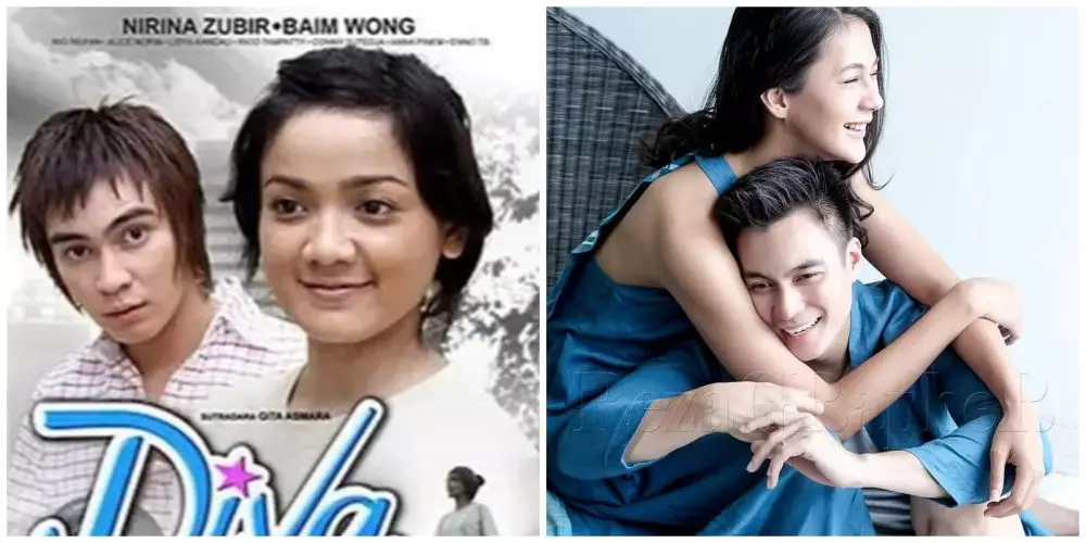 Potret dulu dan kini Baim Wong © Istimewa