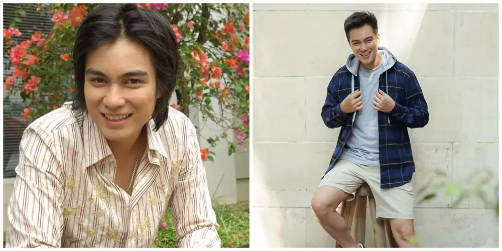 Potret dulu dan kini Baim Wong © Istimewa