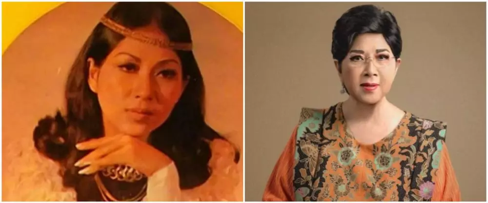 potret dulu dan kini Titiek Puspa © berbagai sumber