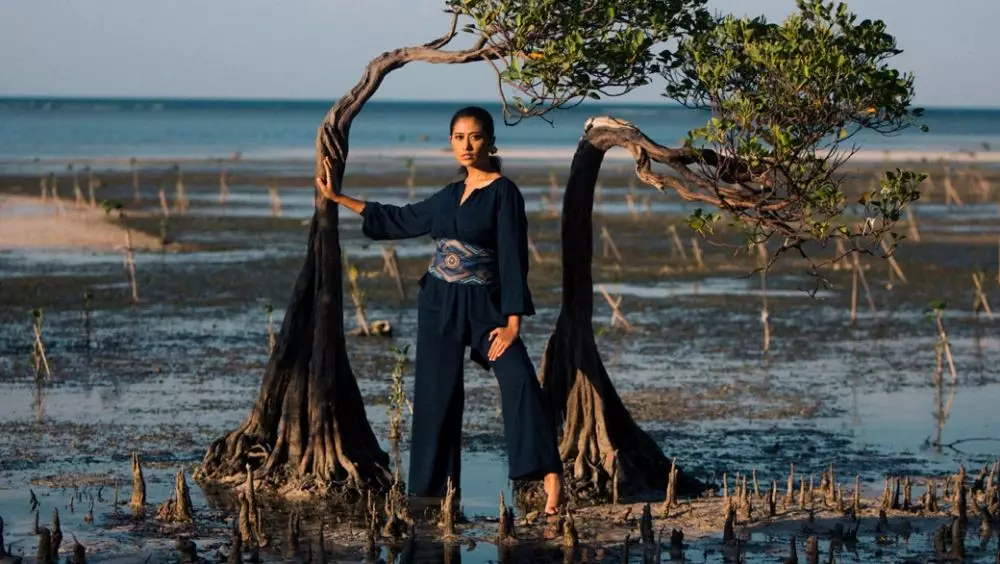 Koleksi anak SMK di Jogja Fashion Week © 2021 brilio.net