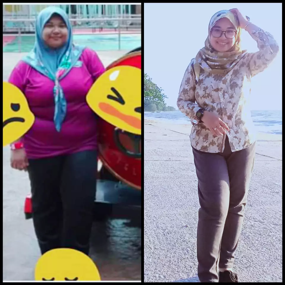 Berat badan turun 29 kg dalam 11 bulan Facebook