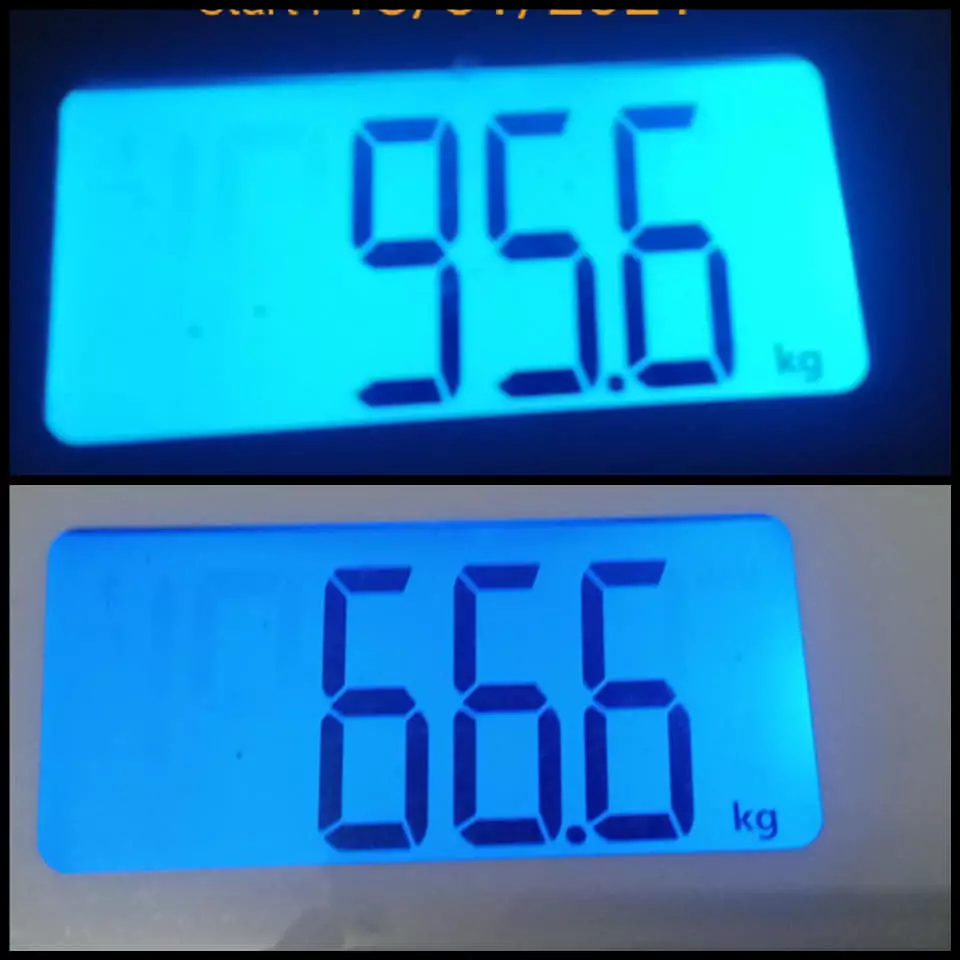 Berat badan turun 29 kg dalam 11 bulan Facebook