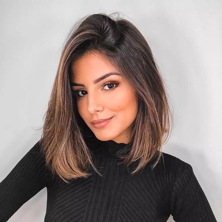 Gaya rambut untuk wajah bulat Instagram Gaya rambut untuk wajah bulat Instagram