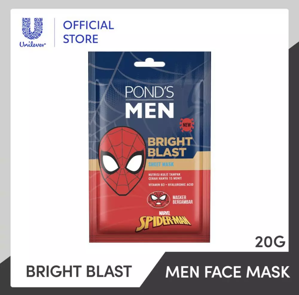 Masker wajah pria © 