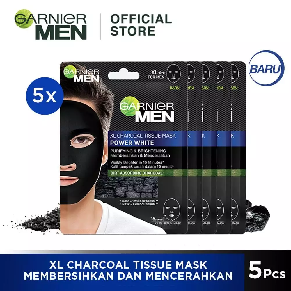 Masker wajah pria © 