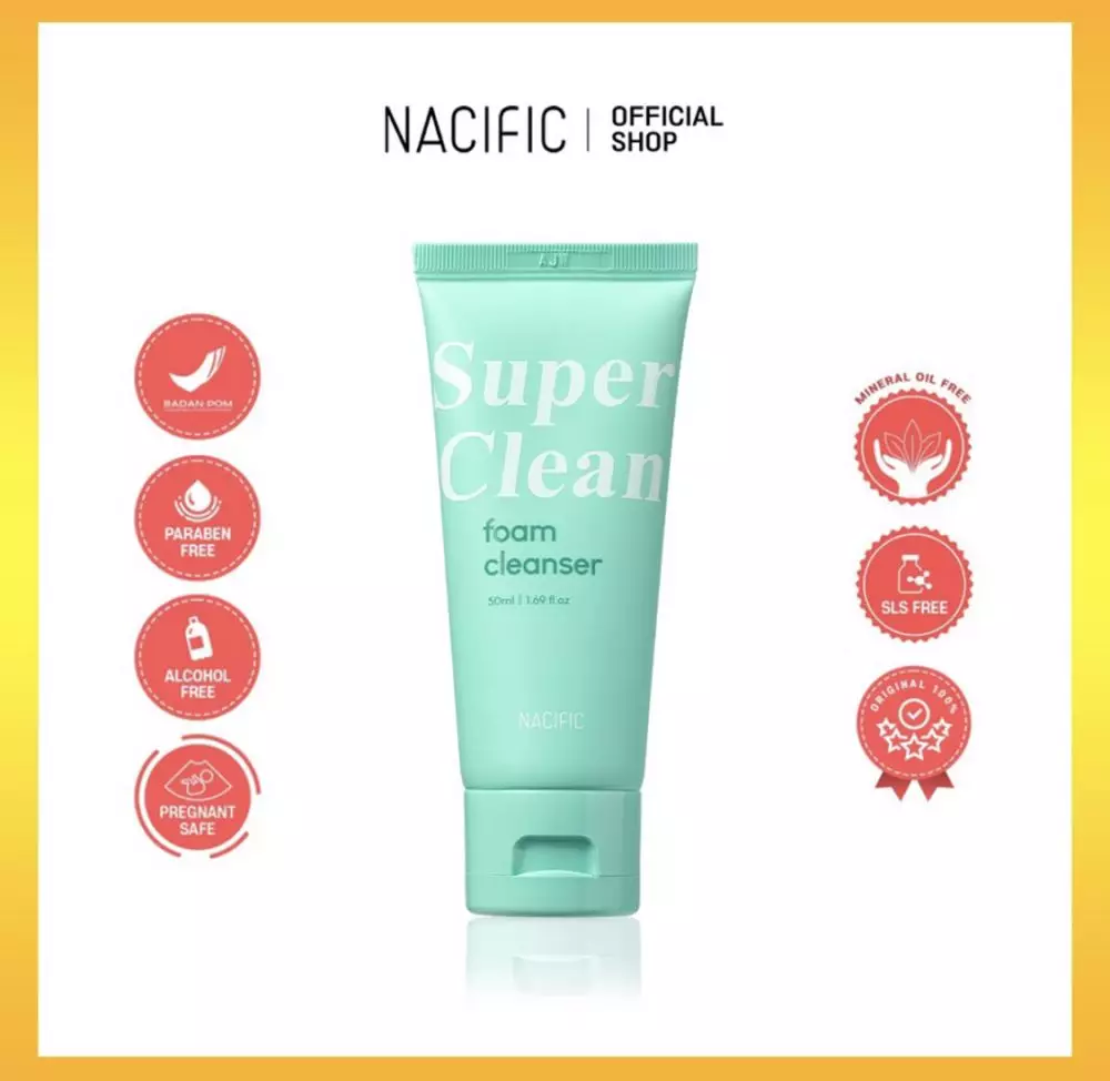 Urutan skincare Nacific © 