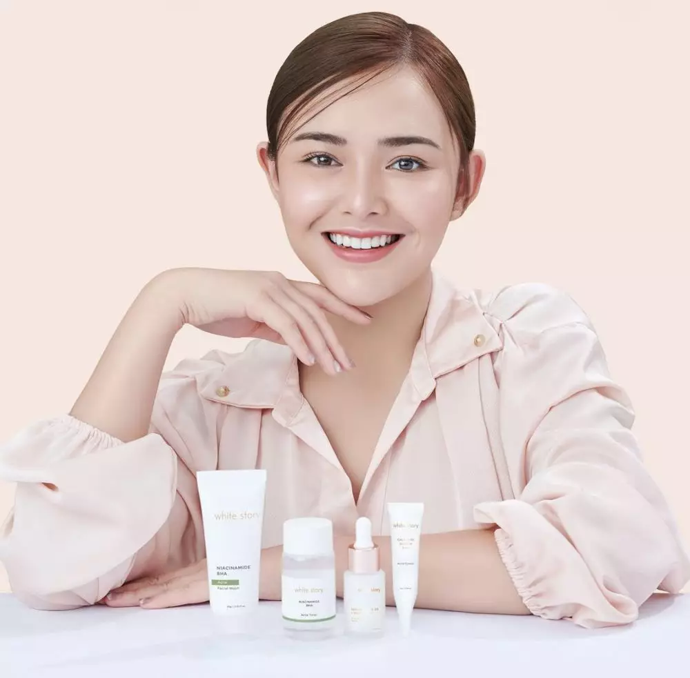 Rangkaian skincare Amanda Manopo  © 