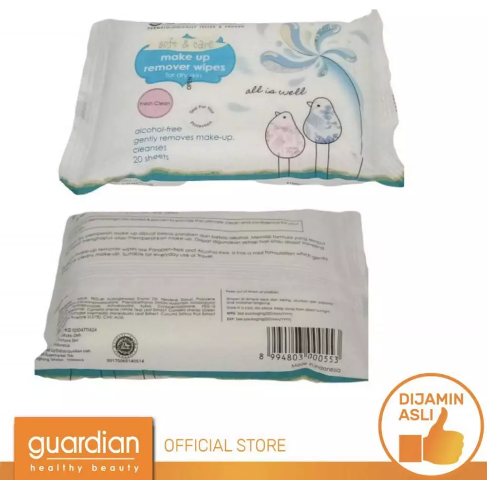 Rekomendasi tisu basah untuk wajah ©  Rekomendasi tisu basah untuk wajah ©
