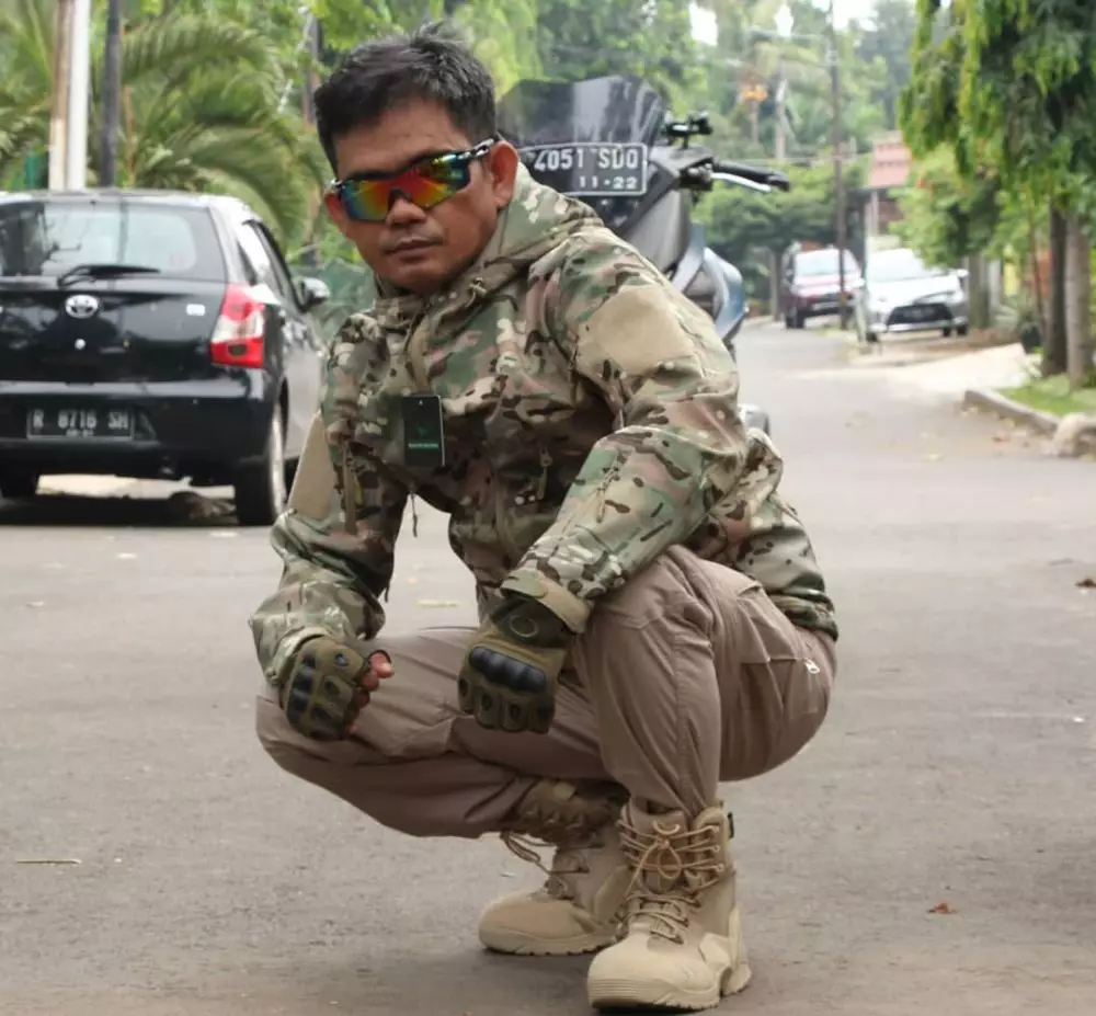 Fesyen ala militer © 2022 brilio.net