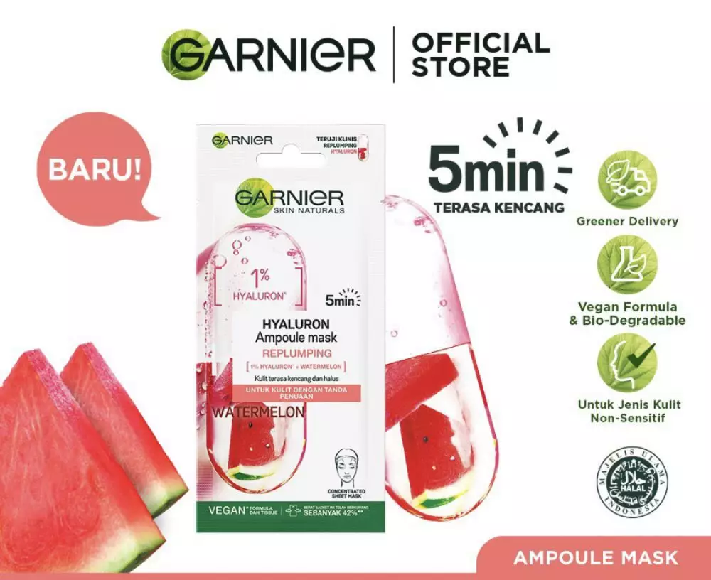 Rekomendasi Garnier serum mask ©  Rekomendasi Garnier serum mask ©