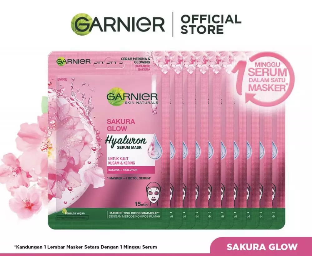Rekomendasi Garnier serum mask ©  Rekomendasi Garnier serum mask ©