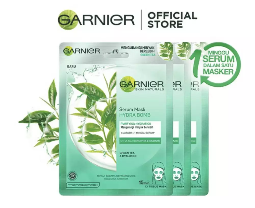 Rekomendasi Garnier serum mask ©  Rekomendasi Garnier serum mask ©