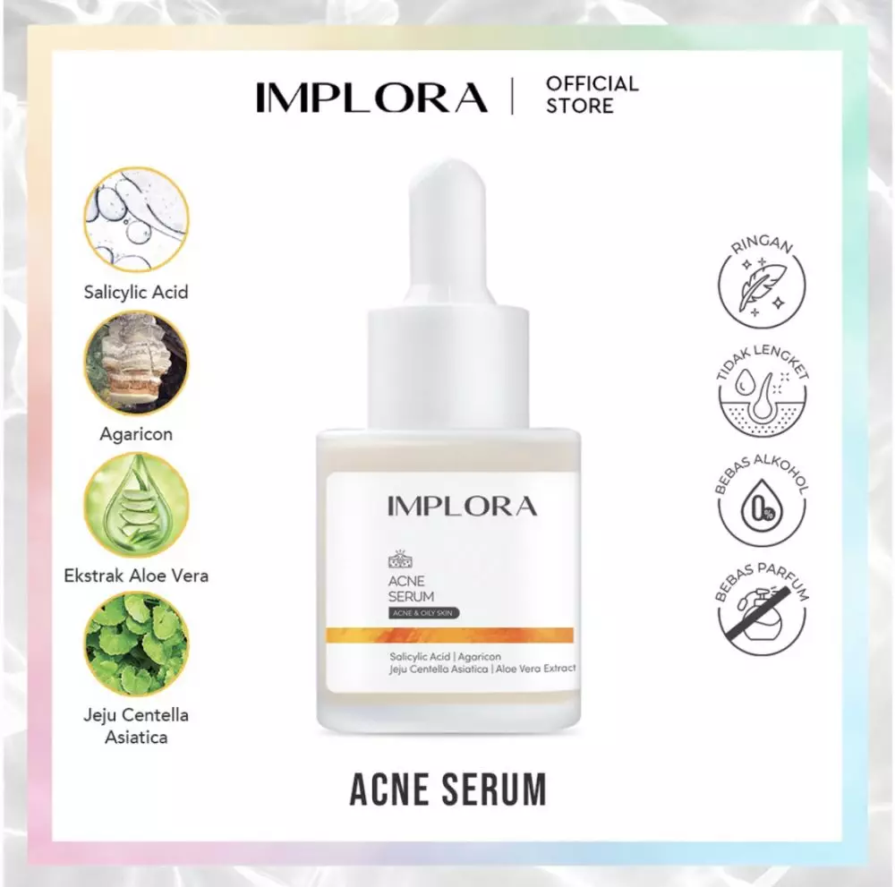 Serum untuk kulit berminyak dan berjerawat © 