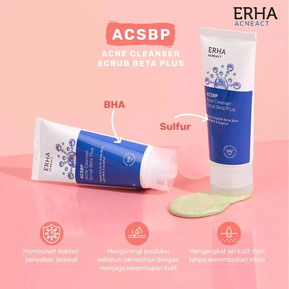 Rangkaian skincare Erha AcneAct Berbagai sumber