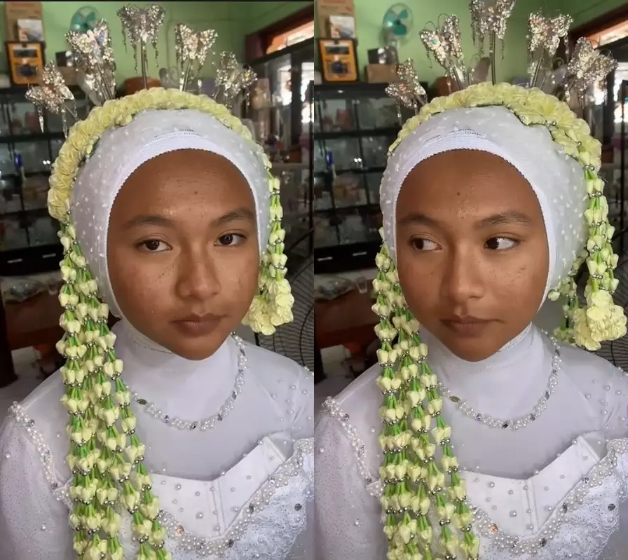 transformasi wanita dirias pengantin © Instagram