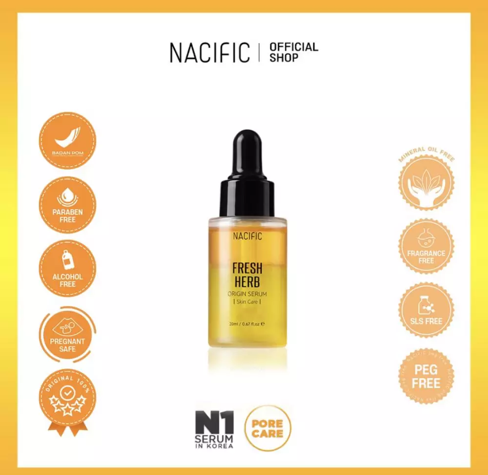 Manfaat Nacific Fresh Herb Origin Serum ©  Manfaat Nacific Fresh Herb Origin Serum ©