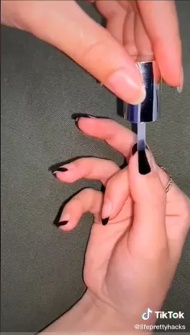 Trik simpel memakai kutek Tiktok Trik simpel memakai kutek Tiktok