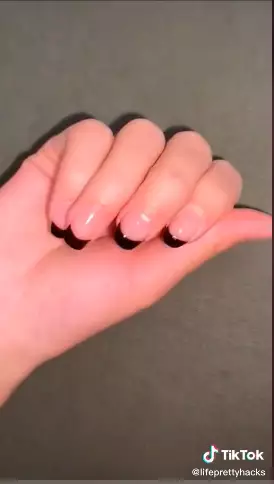 Trik simpel memakai kutek Tiktok Trik simpel memakai kutek Tiktok