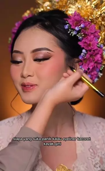 Trik atasi eyeliner tercoret tanpa merusak base makeup Instagram