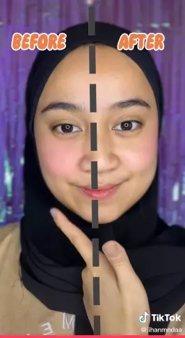 Tips gunakan blush on biar wajah tampak tirus Berbagai sumber