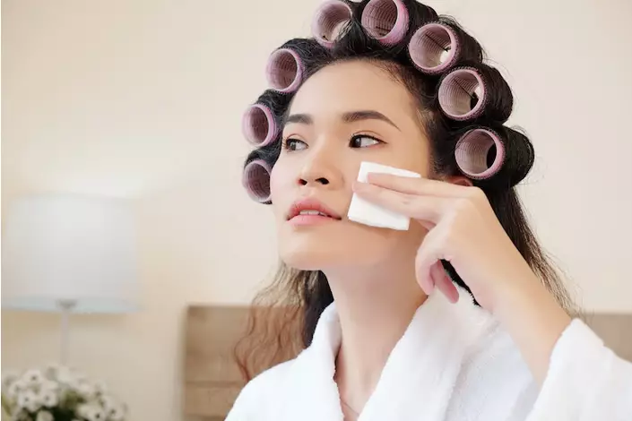 Night skincare routine ala Jeon Somi Berbagai sumber