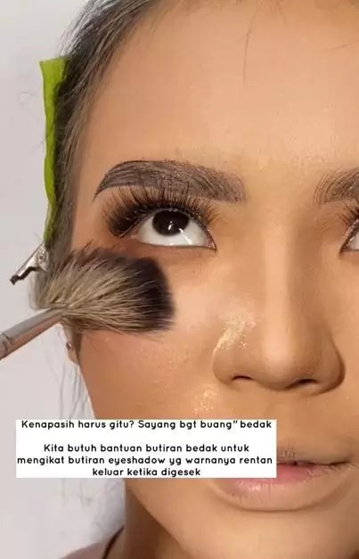 Tips atasi eyeshadow fall out dan mengotori makeup Instagram