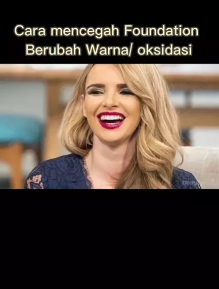 Tips mencegah makeup luntur karena oksidasi TikTok