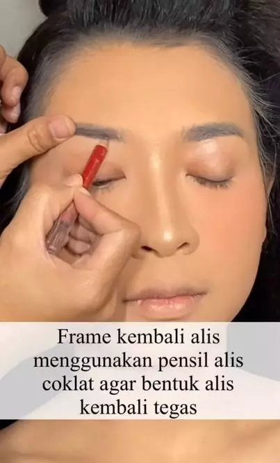 Tutorial rapikan alis sulam ala MUA Instagram Tutorial rapikan alis sulam ala MUA Instagram