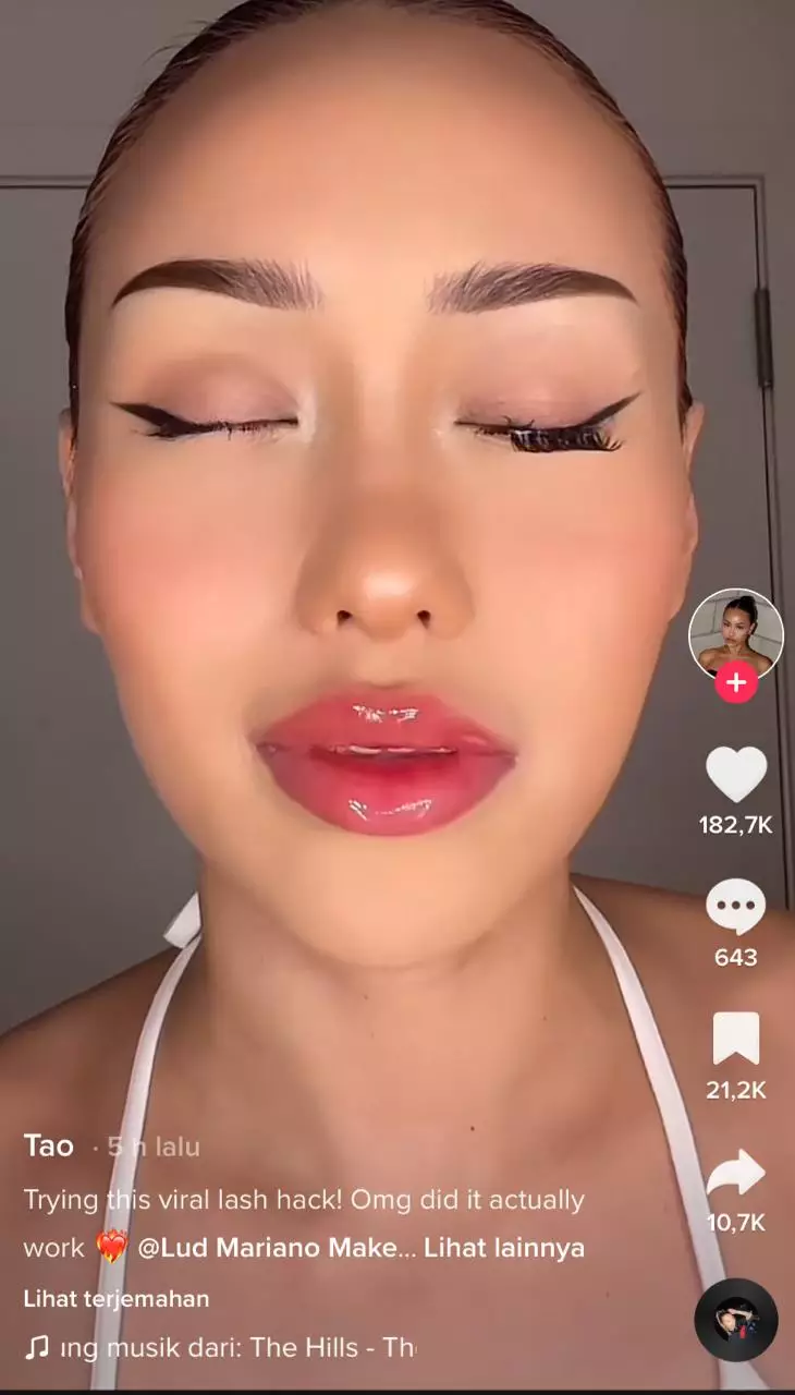 makeup hack memasang bulu mata Berbagai sumber