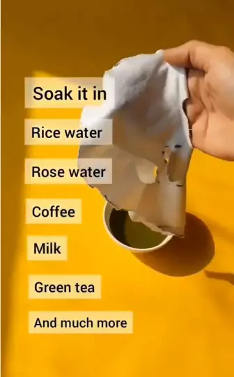 cara buat sheet mask dari baju bekas  Berbagai sumber