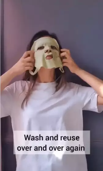 cara buat sheet mask dari baju bekas  Berbagai sumber