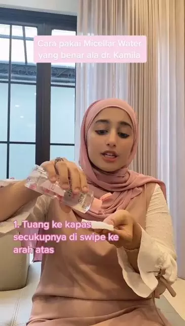 Cara menggunakan micellar water yang tepat TikTok Cara menggunakan micellar water yang tepat TikTok