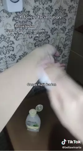 urutan body care routine  Berbagai sumber