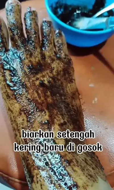 Cara membuat scrub untuk atasi kulit belang pakai bahan dapur TikTok