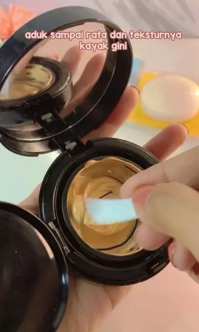 Cara bikin cushion hanya pakai 3 bahan TikTok Cara bikin cushion hanya pakai 3 bahan TikTok