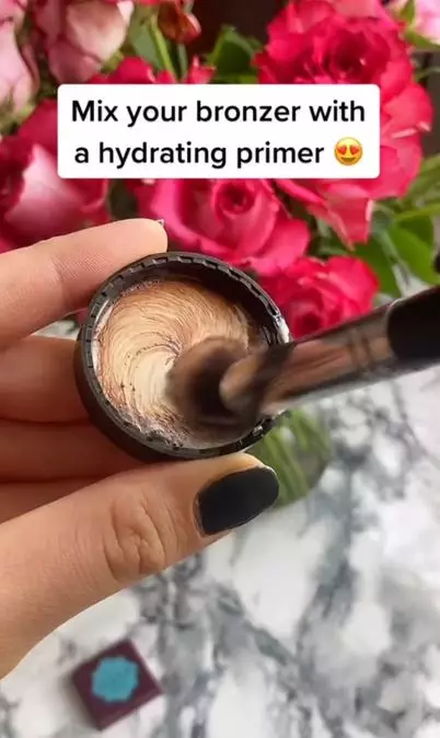 Cara membuat liquid bronzer pakai 2 bahan TikTok